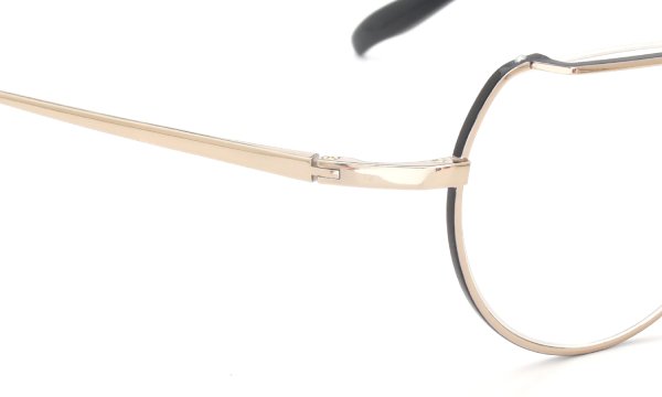 YOSHINORI AOYAMA ヨシノリアオヤマ メガネ通販 YA-041 col.03 gold / black