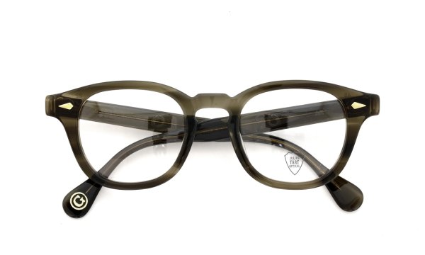 JULIUS TART OPTICAL メガネ通販 AR Gold Series メガネ通販 AR-48-22 OLIVE GREEN SASA