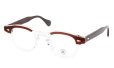 JULIUS TART OPTICAL メガネ通販 AR-46-24 RED WOOD CLEAR