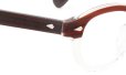 JULIUS TART OPTICAL メガネ通販 AR-44-24 RED WOOD CLEAR