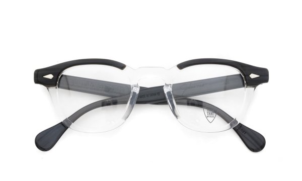 JULIUS TART OPTICAL メガネ通販 AR-46-24 BLACK WOOD CLEAR