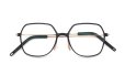 KLENZE&BAUM 3Dプリントメガネ通販 [ASKET] YAMADA-NP col.001 COAL/ROSEGOLD