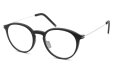 KLENZE&BAUM 3Dプリントメガネ通販 [ASKET] BARY col.001 COAL/SILVER