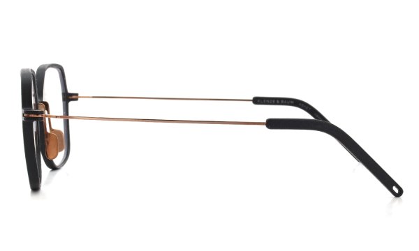 KLENZE&BAUM 3Dプリントメガネ通販 [ASKET] YAMADA-NP col.001 COAL/ROSEGOLD