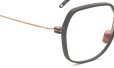 KLENZE&BAUM 3Dプリントメガネ通販 [ASKET] YAMADA-NP col.009 ASH/ROSE GOLD