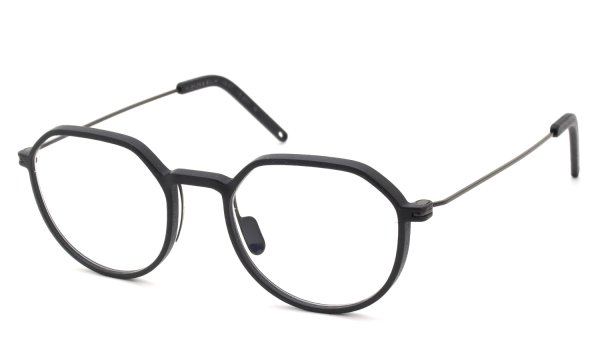 KLENZE&BAUM 3Dプリントメガネ通販 [ASKET] NELSON col.001 COAL/BLACK