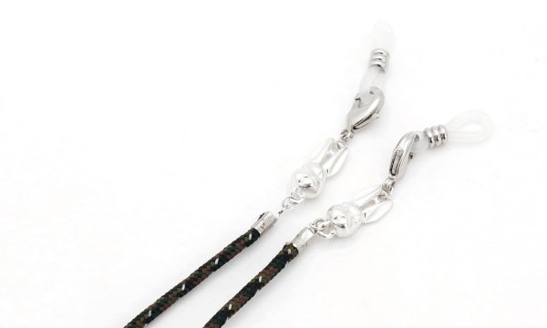 THE LEASH CORD グラスコード通販 Atwood Rope/Urawa-Rabbit Camo/Silver925