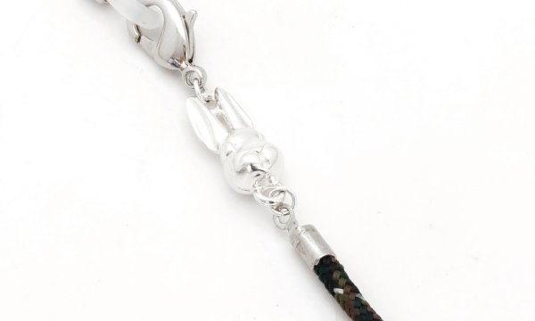 THE LEASH CORD グラスコード通販 Atwood Rope/Urawa-Rabbit Camo/Silver925