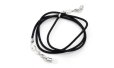 THE LEASH CORD グラスコード通販 Atwood Rope/Urawa-Rabbit Black/Silver925