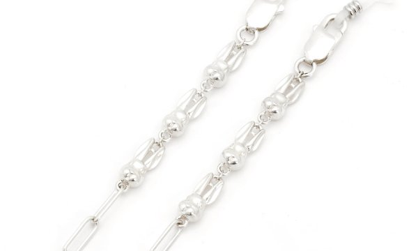 THE LEASH CORD グラスコード通販 Oblong Chain/Urawa-Rabbit Silver925