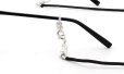 THE LEASH CORD グラスコード通販 Atwood Rope/Urawa-Rabbit Black/Silver925