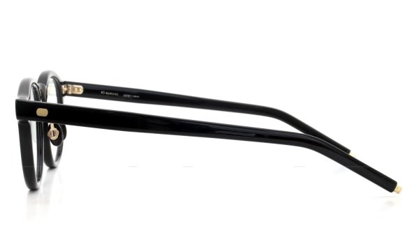 10eyevan セルロイドメガネ通販 no.1 III FR (47) c.1035BKGG DeadStockBlack/18金 +本鼈甲パット