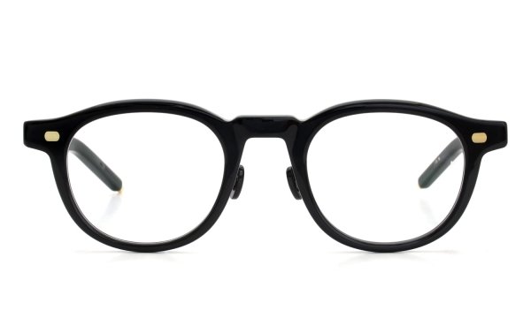 10eyevan セルロイドメガネ通販 no.1 III FR (47) c.1035BKGG DeadStockBlack/18金 +本鼈甲パット