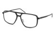 KLENZE&BAUM 3Dプリントメガネ通販  [SLEEK ECOLUCENT] FRASER-NP col.001 COAL/SILVER
