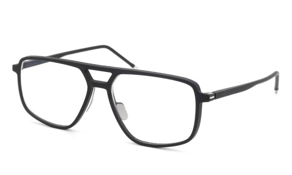 KLENZE&BAUM 3Dプリントメガネ通販  [SLEEK ECOLUCENT] FRASER-NP col.001 COAL/SILVER