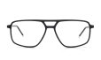 KLENZE&BAUM 3Dプリントメガネ通販  [SLEEK ECOLUCENT] FRASER-NP col.001 COAL/SILVER