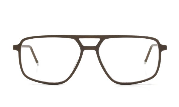 KLENZE&BAUM 3Dプリントメガネ通販  [SLEEK ECOLUCENT] FRASER-NP col.022 MOSS/SILVER