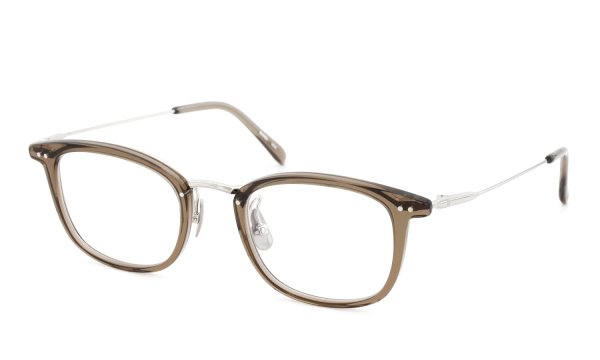 YELLOWS PLUS メガネ通販 WARREN C534 burnt umber/silver
