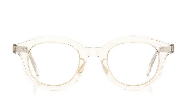 YUICHI TOYAMA. メガネ通販 YYZ U-181 COL.02 Clear sand grey / Gold+Silver
