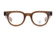 JULIUS TART OPTICAL メガネ通販 FDR-46-24 BROWN CRYSTAL II