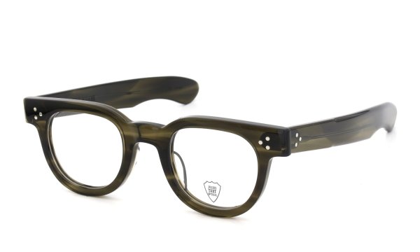 JULIUS TART OPTICAL メガネ通販 FDR-46-24 OLIVE GREEN SASA