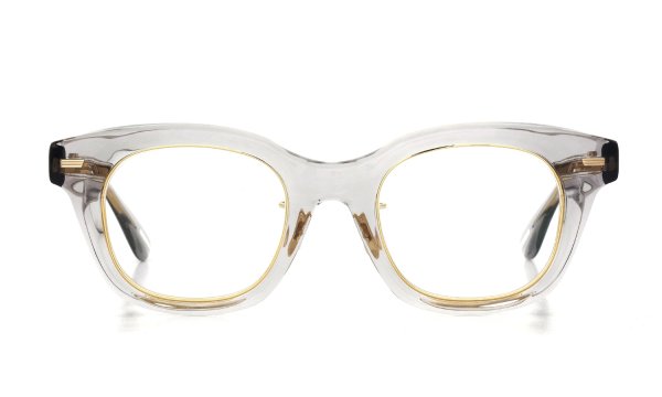 YUICHITOYAMA:5 メガネ DIABLO col.4 Clear gray / Gold