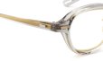 YUICHITOYAMA:5 メガネ通販 BEACON col.4 Clear gray / Gold