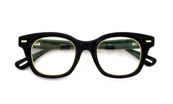 YUICHITOYAMA:5 メガネ通販 DIABLO col.1 Black / Gold