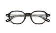 YUICHITOYAMA:5 メガネ通販 BEACON col.2 Black+Clear / White gold