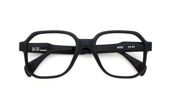 VITO PARIS メガネ通販 MIKE 推定1960年代〜1970年代 F2 Black 51□21 v1
