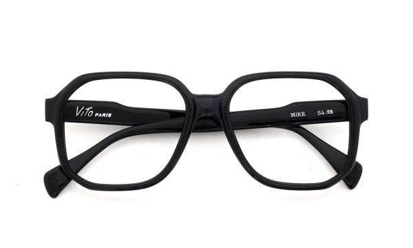 VITO PARIS メガネ通販 MIKE 推定1960年代〜1970年代 F2 Black 53□18 v1