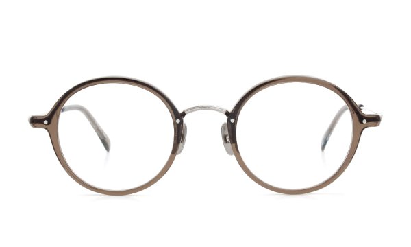 YELLOWS PLUS イエローズプラス メガネ STANLEY C534 burnt umber/silver