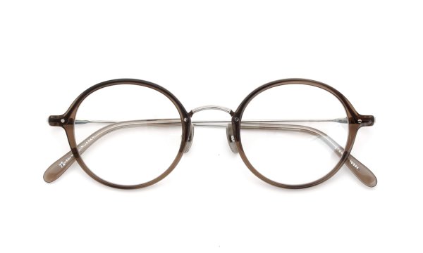 YELLOWS PLUS イエローズプラス メガネ STANLEY C534 burnt umber/silver