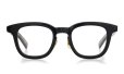 YELLOWS PLUS for ポンメガネ 跳ね上げ式メガネ通販 JACKSON BLACK/24KG