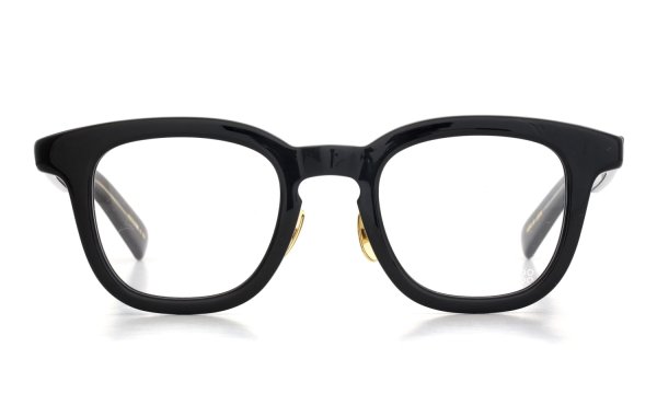 YELLOWS PLUS for ポンメガネ 跳ね上げ式メガネ通販 JACKSON BLACK/24KG