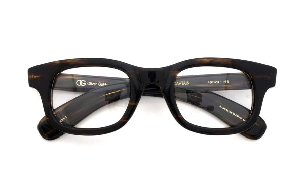 Oliver Goldsmith メガネ通販 VICE CAPTAIN col.Bracken