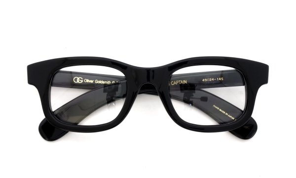 Oliver Goldsmith メガネ通販 VICE CAPTAIN col.Nero