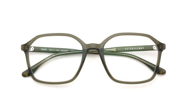 PETER AND MAY ピーターアンドメイ 多角形メガネ通販 ALMA col.SAGUARO