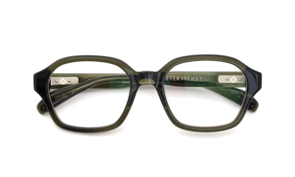 PETER AND MAY ピーターアンドメイ 多角形メガネ通販 VIVIE col.SAGUARO