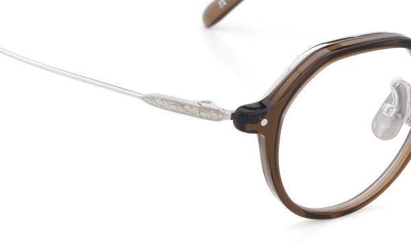 YELLOWS PLUS メガネ通販 CLARICE C-234W crystal brown/silver