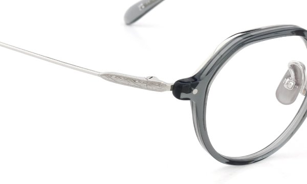 YELLOWS PLUS メガネ通販 CLARICE C-491 smoky leaf/silver