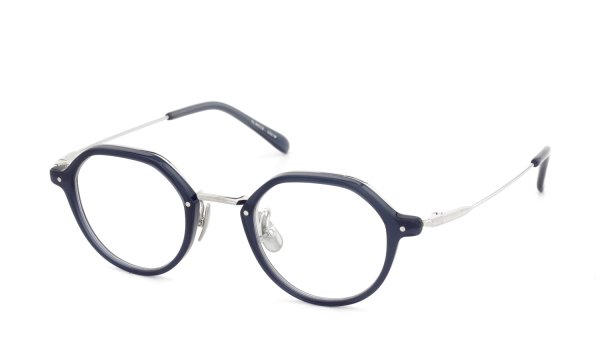 YELLOWS PLUS メガネ通販 CLARICE C-557 mid night blue/silver