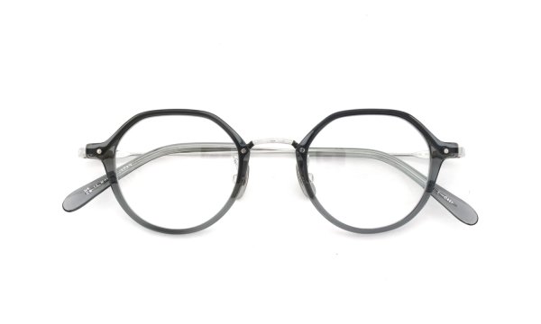 YELLOWS PLUS メガネ通販 CLARICE C-491 smoky leaf/silver