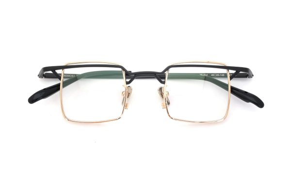 YOSHINORI AOYAMA ヨシノリアオヤマ メガネ通販 YA-002 col.03 black matte / pink gold