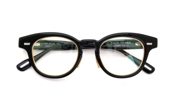 YUICHI TOYAMA メガネ通販 U-128RS IND col.01