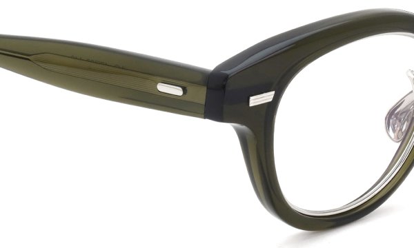 YUICHI TOYAMA メガネ通販 U-128RS IND col.02 Khaki / Silver