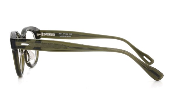 YUICHI TOYAMA メガネ通販 U-128RS IND col.02 Khaki / Silver
