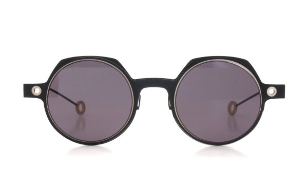 Arumamika サングラス通販 AM-26I col.BKBK 正面