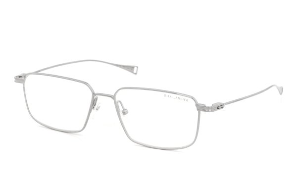 DITA Lancier ディータランシアー メガネ LSA-114 DLX114-B-05 Shiny Silver 斜め正面