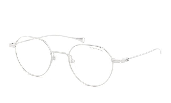 DITA Lancier ディータランシアー メガネ LSA-117 DLX117-A-05 Shiny Silver 斜め正面